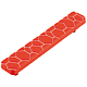 Maner puzzle 8804, silicon, rosu/alb, 64 mm