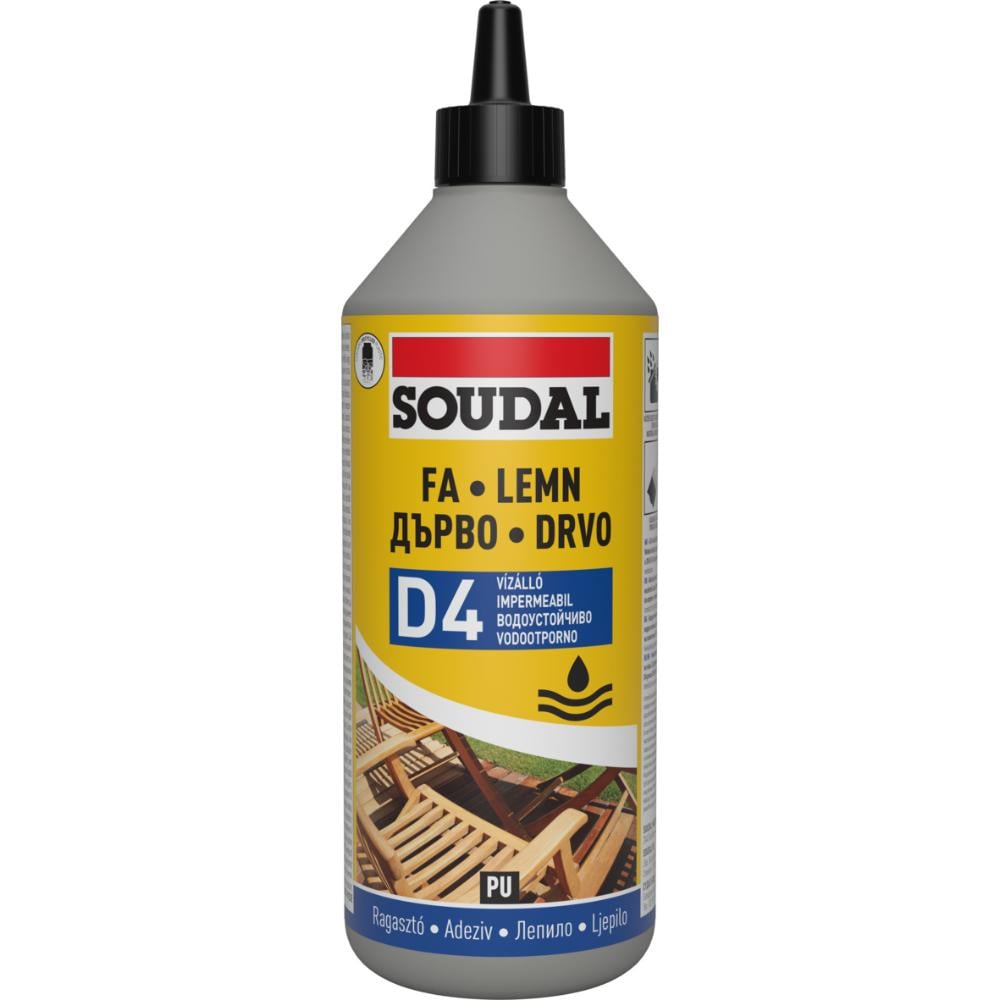 Adeziv pentru lemn Soudal 66A, 750 g