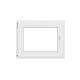 Fereastra PVC, 5 camere, deschidere oscilobatant, stanga, alb, 120 x 60 cm 