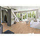 Parchet triplustratificat Karelia, decor stejar Cream, mat, trilamelar, grosime 13 mm, 2266 x 188 mm