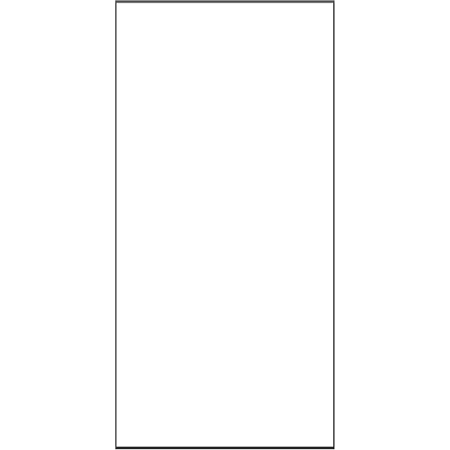 Placa betacryl BTS 0-100 classic white, termoformabila, alb, 3050 x 760 x 19 mm