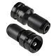 Adaptorul pentru biti impact Dedra 18A7002, cu prindere hexagonala, montare rapida, 1/2"-1/4"