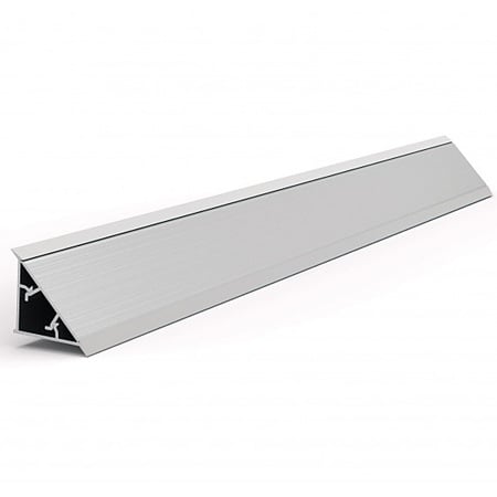 Profil inaltator pentru blat bucatarie, aluminiu mat, 4 m