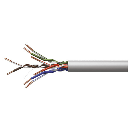 Cablu UTP cat5E Emos, 4 perechi, 24 AWG, nemufat, rola 305 m