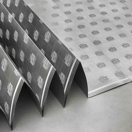 Folie izolatoare pardoseala SPC & Vinyl Afirmax Smart, incalzire in pardoseala, material XPS si PET, 1 mm, 5.3 x 1.18 m