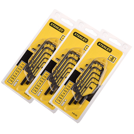 Set chei imbus Stanley 0-69-252, 1/16"-1/4", 8 piese Set chei imbus Stanley 0-69-252, 1/16"-1/4", 8 piese