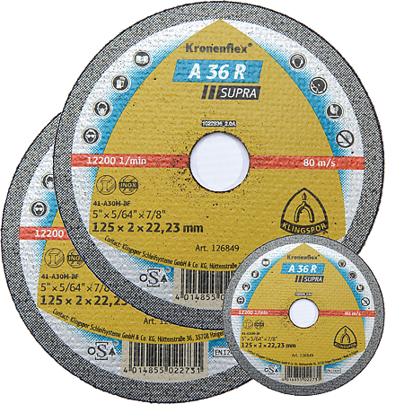 Disc debitare inox, Klingspor 126849, 125 x 22.23 x 2 mm