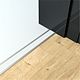Profil de trecere cu banda LED 822.10.MKR2, fara diferenta de nivel, aluminiu, incorporabil, mat, 28 x 2700 mm