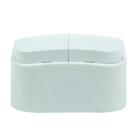 Intrerupator dublu Forix, Legrand 782402, alb, montaj aplicat
