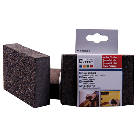 Burete slefuit fin-mediu, 1 buc, 100 x 70 x 25 mm