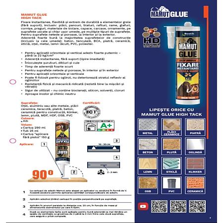  Adeziv universal Bostik Mamut Glue High Tack, 290 ml