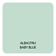 Vopsea pentru lemn/metal, Oskar Aqua Matt, interior/exterior, pe baza de apa, albastru baby blue, 0,6 l