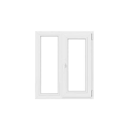 Fereastra PVC, 4 camere, deschidere simpla, dreapta, alb, 120 x 120 cm 