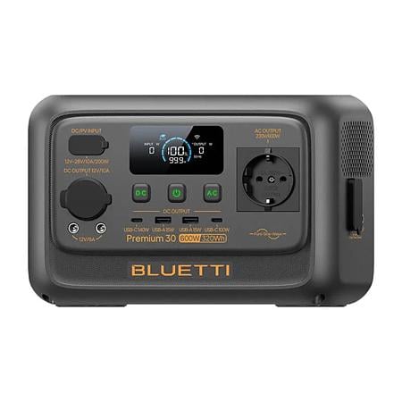 Statie de energie portabila BLUETTI PREMIUM 30 V2, 600W, 320Wh, LiFePO4, UPS, incarcare rapida
