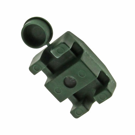 Set 4 cleme plastic prindere panouri gard, 40 x 30 x 5.5 mm + surub 5.5 x 32 mm Set 4 cleme plastic prindere panouri gard, 40 x 30 x 5.5 mm + surub 5.5 x 32 mm