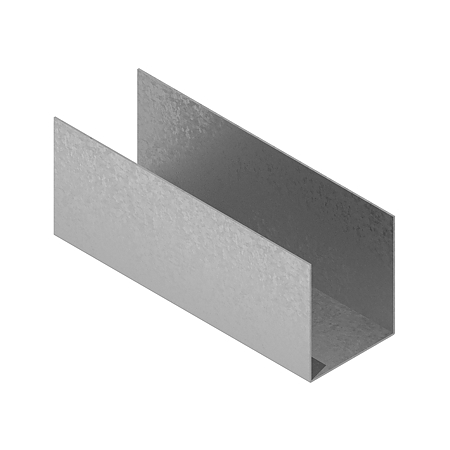 Profil UW Nida Metal, pentru gips-carton, 150 x 75 x 150 x 3000 x 2 mm