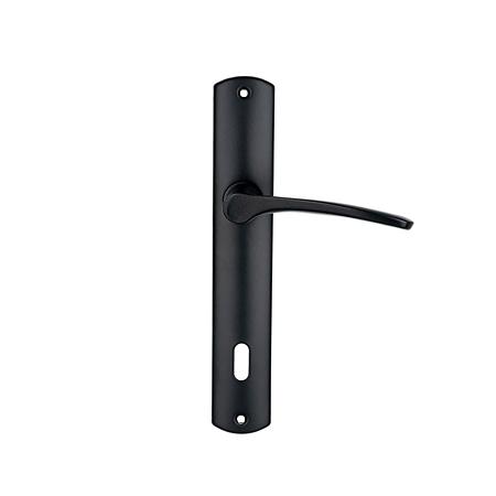 Maner tip sild pentru cheie, aluminiu, negru, 90 mm