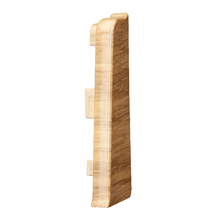 Set terminatie plinta parchet stanga/dreapta Arbiton Indo, stejar manorial 09, PVC, 70 x 26 mm, 2 bucati/set