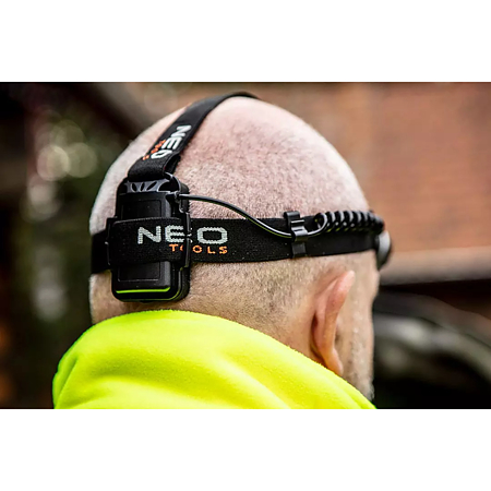Lanterna frontala Neo Tools Led Cree R5, 5 W, 400 lm, 3 moduri iluminare