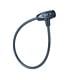 Cablu antifurt bicicleta, Yale, 2 chei, 60 cm