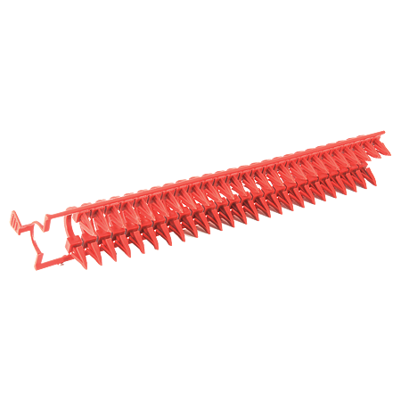 Agrafe fixare 3D Purmo, rosu, 400 buc 