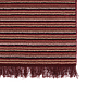 Covor bucatarie Niagara, 100% polipropilena, model cu dungi rosu-bej, 125 x 200 cm