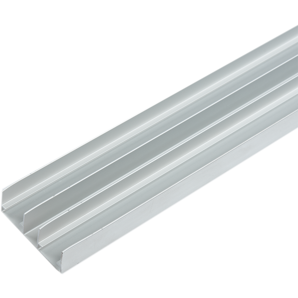 Profil de ghidare dublu pentru sistemul SCL 80 AY, lungime 3 m, dimensiuni 58 x 20 mm, material aluminiu