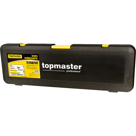 Set lame de gleturire Topmaster, otel inoxidabil, 10 buc