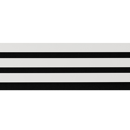 Panou riflaj acustic alb uni, suport feltru 8 mm, interior, 2600 x 144 x 20 mm