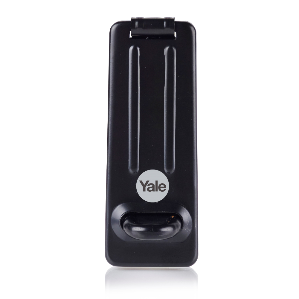 Zavor pentru lacat Yale, otel, 120 mm, negru 120