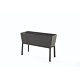 Jardiniera cu picioare Keter, plastic, gri, 120 l
