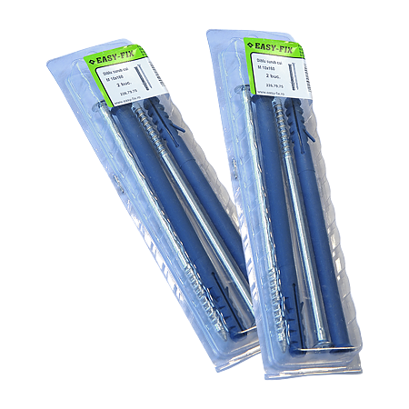 Diblu surub cui, tip W, nylon, 10 x 160 mm, 2 buc