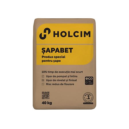 Ciment special Holcim SapaBet, gri, 40 kg