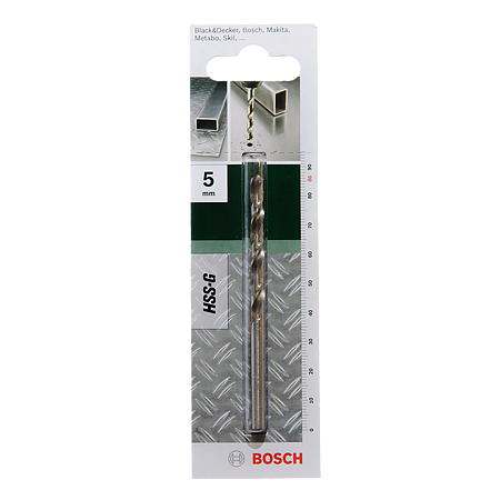 Burghiu Bosch HSS-G, DIN 338, pentru metal, 5 mm