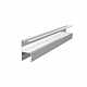 Profil Y cu perie ER 4681, aluminiu, alb mat, 2,5 m 
