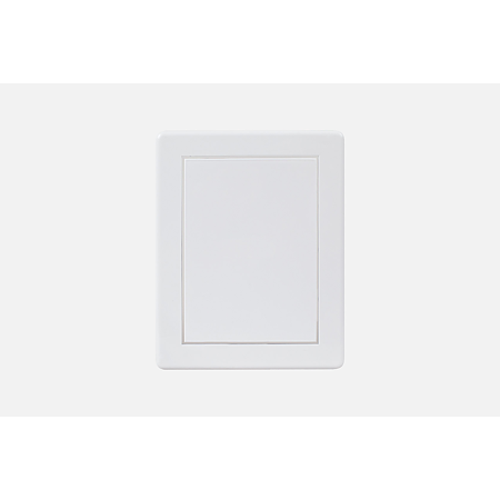 Usita vizitare Eurociere, alb, 15 x 15 cm