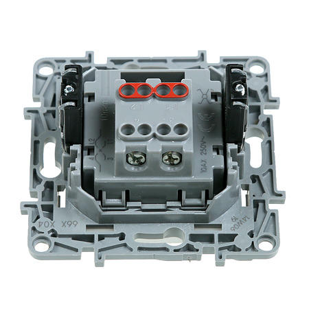 Intrerupator cruce Niloe, Legrand 764504, 10A, alb