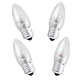 Bec Lumanare Cu Halogen E27 - 28 W Bec Lumanare Cu Halogen E27 - 28 W