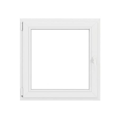 Fereastra PVC, 5 camere, deschidere oscilobatant, stanga, alb, 100 x 100 cm 