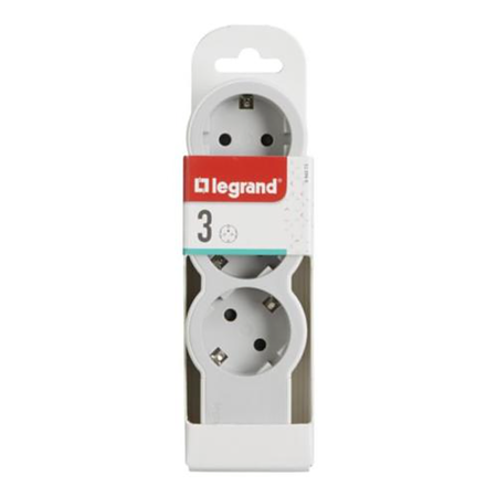 Bloc multipriza 3x2P+T, Legrand 695004, alb