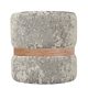 Taburet Ring, inel stejar, catifea crem E04, rotund, 38 x 38 x 40 cm