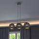 Suspensie Klausen Freya SP3, KL113021, 3 x E27, negru-auriu