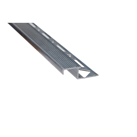 Profil incorporabil pentru treapta, S58, 13 mm, argintiu, 2,5 m