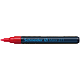 Marker permanent Schneider, varf rotund, 2 mm, cu vopsea rosie
