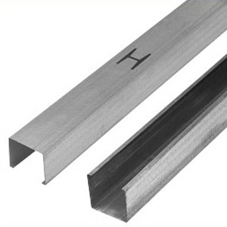 Profil CW, tabla zincata, pentru gips-carton, 100 x 4000 x 0,6 mm