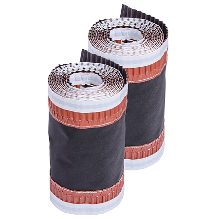 Banda ventilare coama roll Eco 310, maro, 0,31 x 5 m