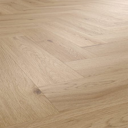 Pardoseala SPC 4,5 mm Afirmax Legnar Herringbone stejar Arvada, impermeabila, nuanta medie, clasa de trafic 33, sistem imbinare clic 5Gi, montaj herringbone placi A si B, 592 x 148 mm