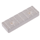 Picior plat plastic alb