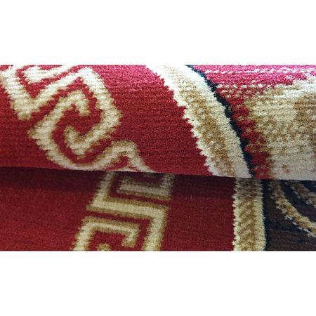 Covor clasic Gold 364/22, polipropilena BCF, rosu-bej, 140 x 200 cm Covor clasic Gold 364/22, polipropilena BCF, rosu-bej, 140 x 200 cm