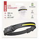 Lanterna LED frontala de lucru Emos LED P3541, Li-Polimer, 1200 mAh, 380 lm, 4 moduri iluminare 